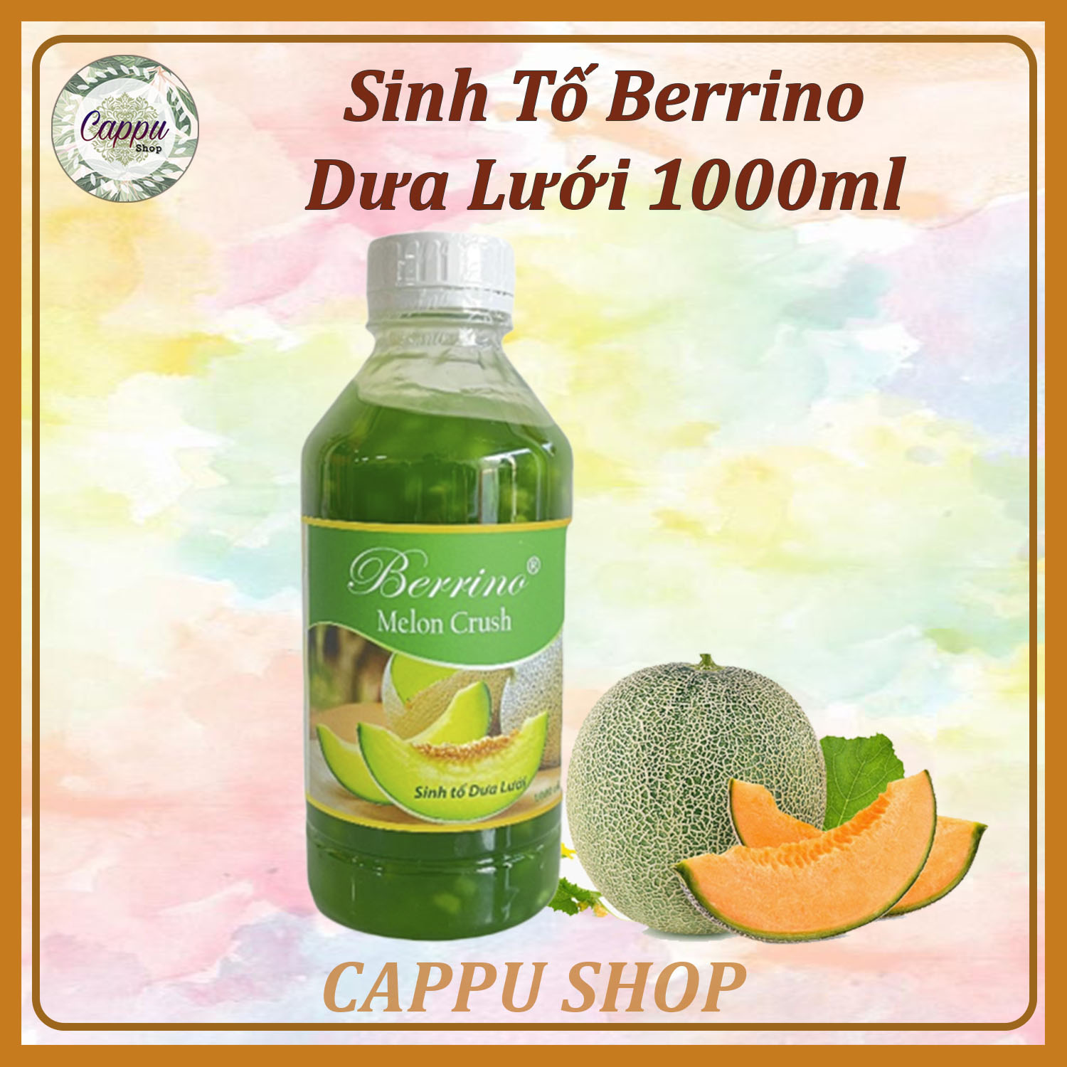 Sinh tố Dưa Lưới Berrino 1L - FREESHIP