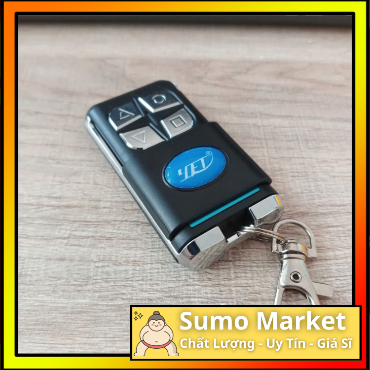 Remote cửa cuốn sao chép mã nhảy 315 - 336 - 350 - 365 - 433 mhz