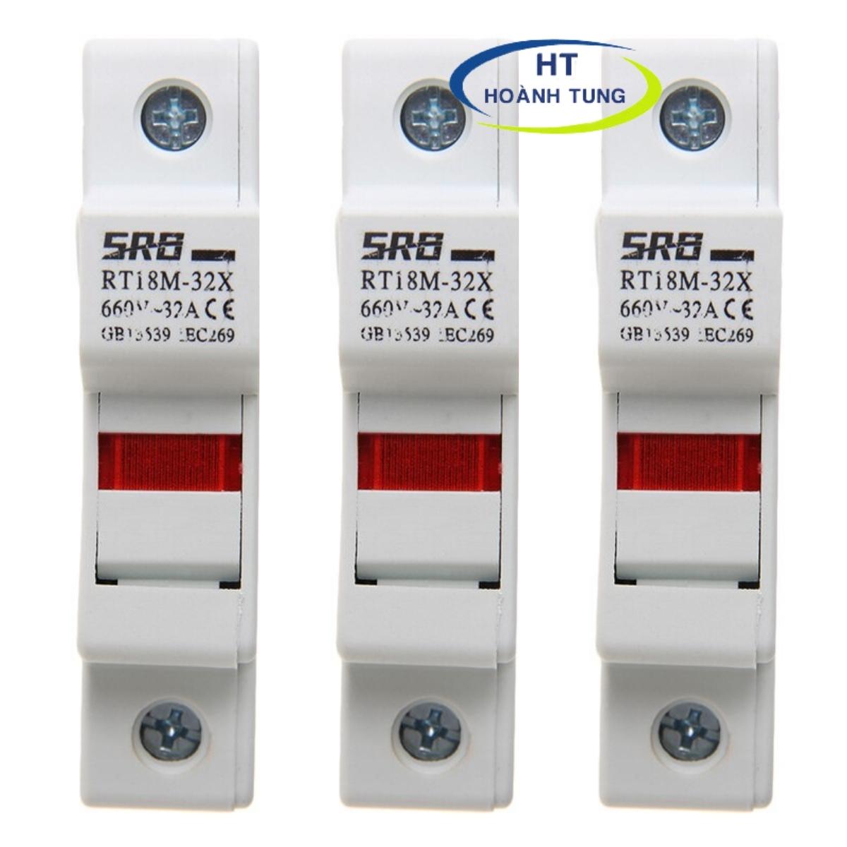 [HCM]Bộ cầu chì sứ RT18-32X  gồm vỏ chì và ruột chì 2A, 3A, 5A, 6A,10A, 16A, 20A, 25A, 32A giá rẻ chất lượng tốt