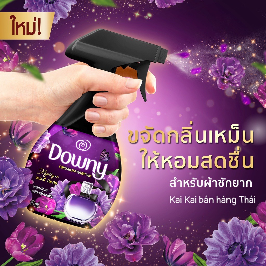 [HÀNG CHÍNH HÃNG] Xịt Vải Downy Hương Nước Hoa Giúp Khử Mùi Diệt Khuẩn - Sản Phẩm Nội Địa Thái Lan