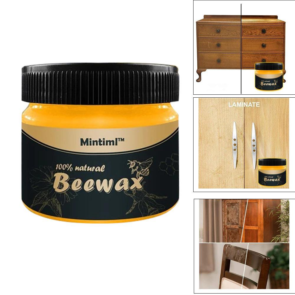Kem Sáp Ong BEEWAX Đánh Bóng Đồ Gỗ, Lau Sàn Gỗ, Lau Bóng Gỗ Chống Thấm, Nước, Bụi Bẩn cheapshop30
