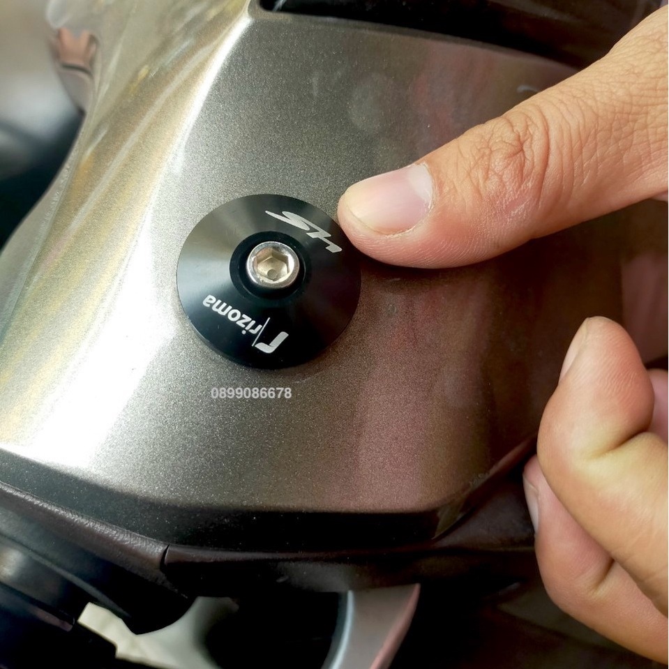 Ốc chụp gương, nắp gương, nắp đậy chân gương honda sh 2017, 2018, 2019, 2020, 2021 - rizoma