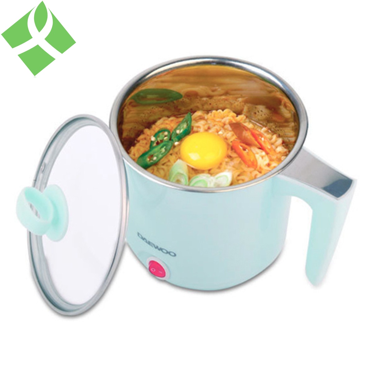 Ca nấu lẩu, nấu mì mini daewoo den-m550 - hàng chính hãng