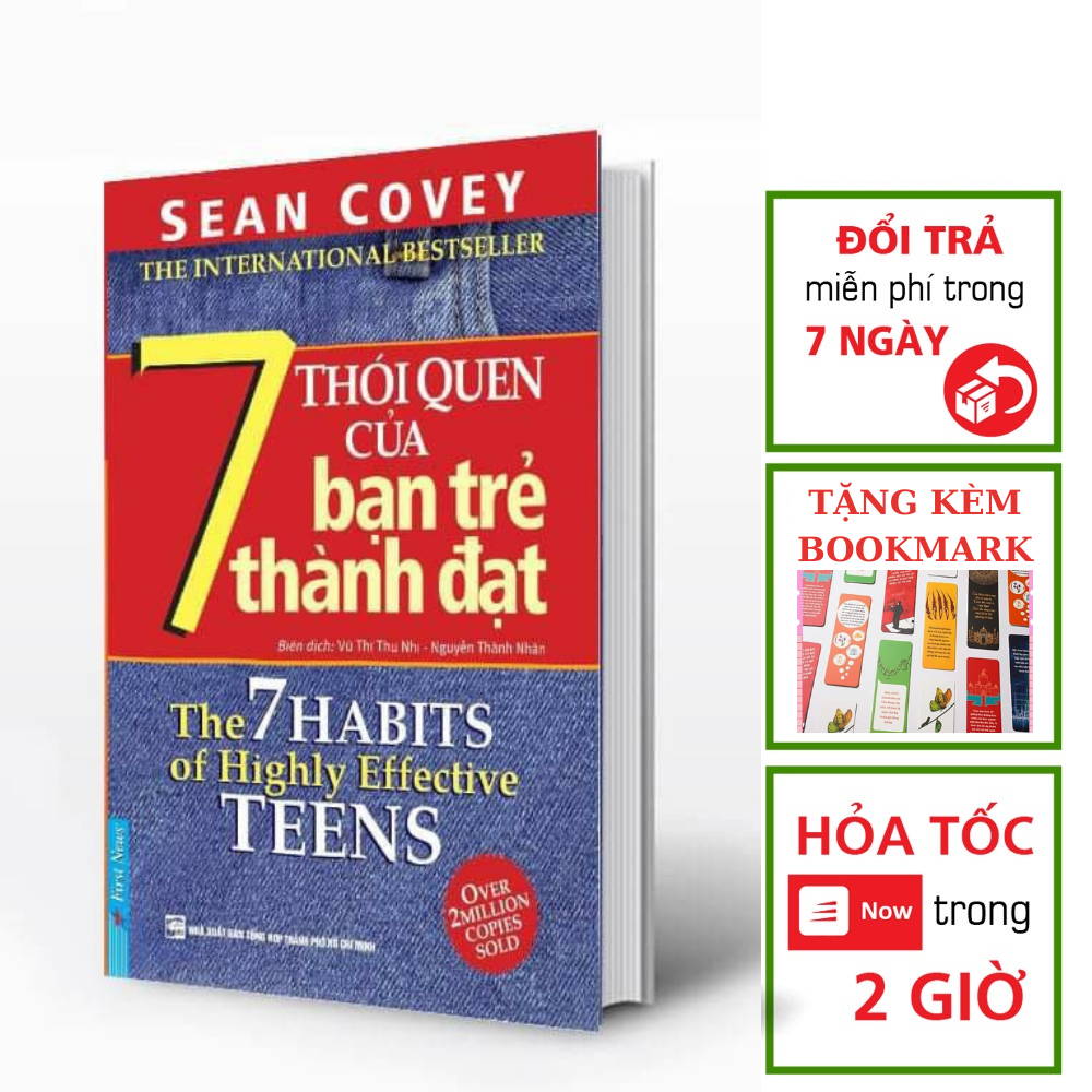 Bí Quyết Áp Dụng 7 Thói Quen Của Bạn Trẻ Thành Đạt (Tặng kèm bookmark)