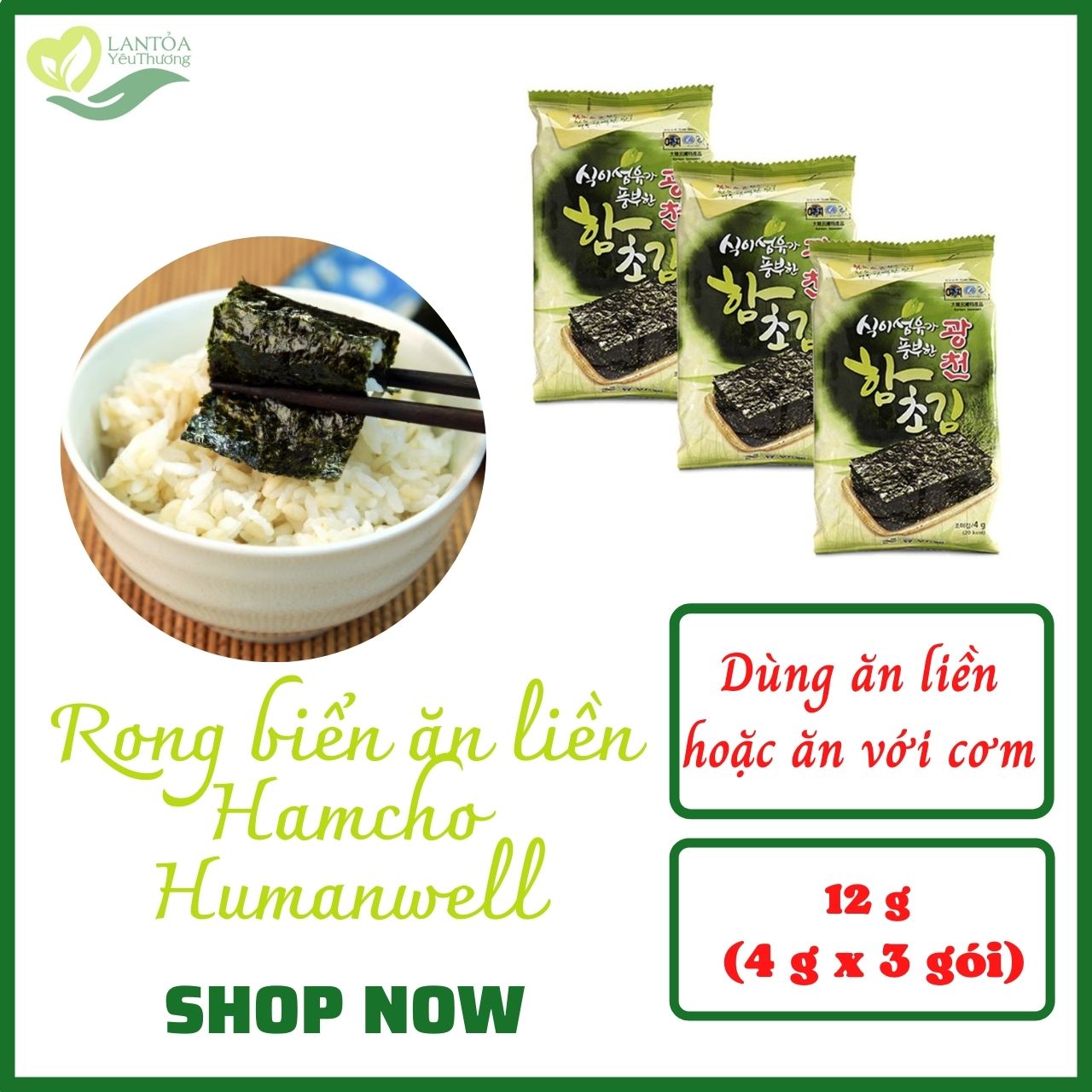 Rong Biển Ăn Liền Hamcho giá tốt tại Bách hóa Lan Tỏa Yêu Thương