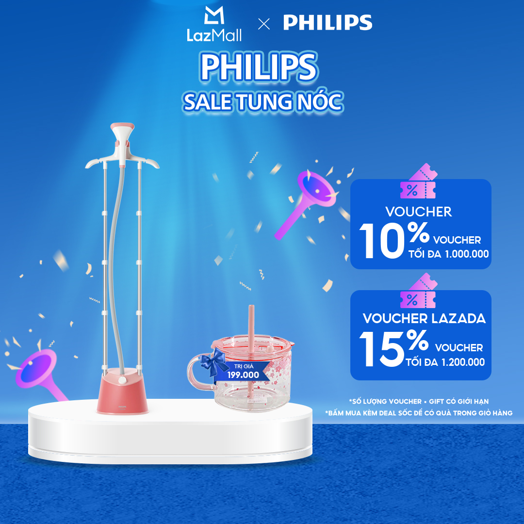 Bàn Ủi Đứng Hơi Nước Philips STE1020/40 - Hàng Phân Phối Chính Hãng