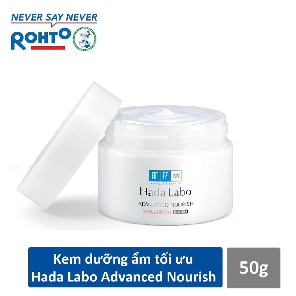Kem Dưỡng Ẩm Hada Labo Advance Nourish Hyaluron Hadalabo Cream 50G