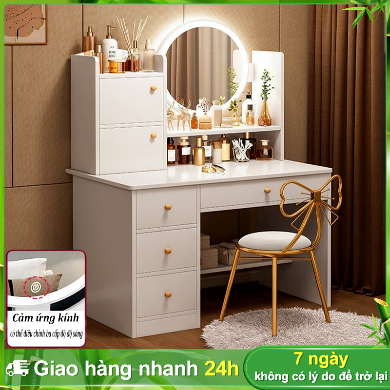 BOHO Bàn trang điểm hàng VN ráp sẵn chắc chắn