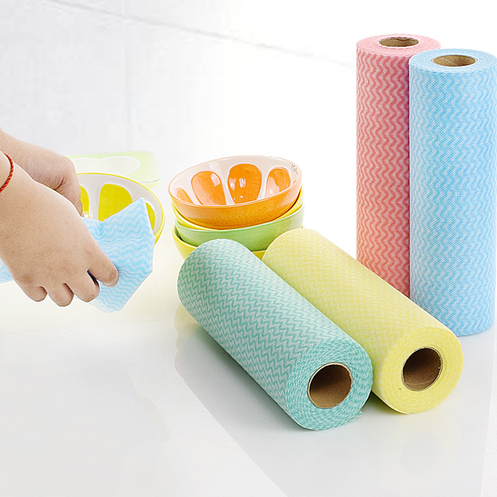 Cuộn Giấy Vải Lau Đa Năng Tiện Dụng (50 tờ/cuộn)