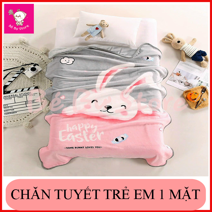 CHĂN LÔNG TUYẾT MỀM MƯỢT CHO BÉ KÍCH THƯỚC 100X140 DÀY ĐẸP ẤM ÁP
