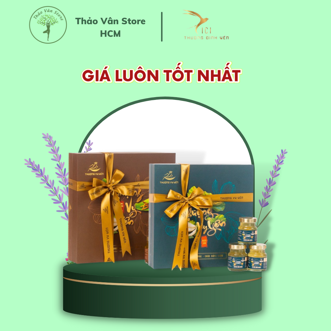 [Hộp 6 Hũ x 70ml] Tổ Yến Bển Chưng Sẵn CICI THƯỢNG ĐỈNH YẾN Nhân Sâm, Đông Trùng Hạ Thảo Tăng Cường Miễn Dịch