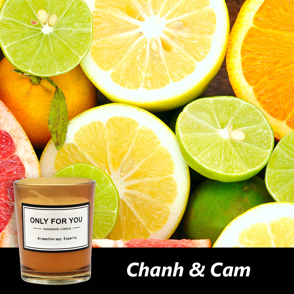 [HCM][8 Mùi] Nến thơm sáp đậu nành handmade Scented Candles 70gr kiểu vintage