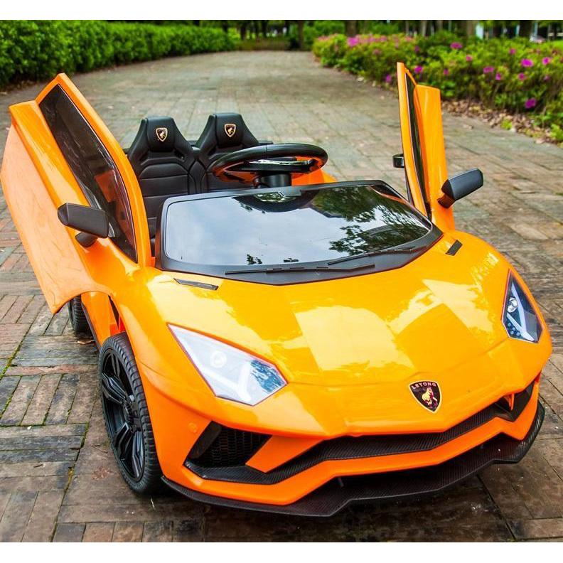Ô tô điện trẻ em lamboghini lt-998 kiểu dáng thể thao cao cấp + tích hợp điều khiển từ xa