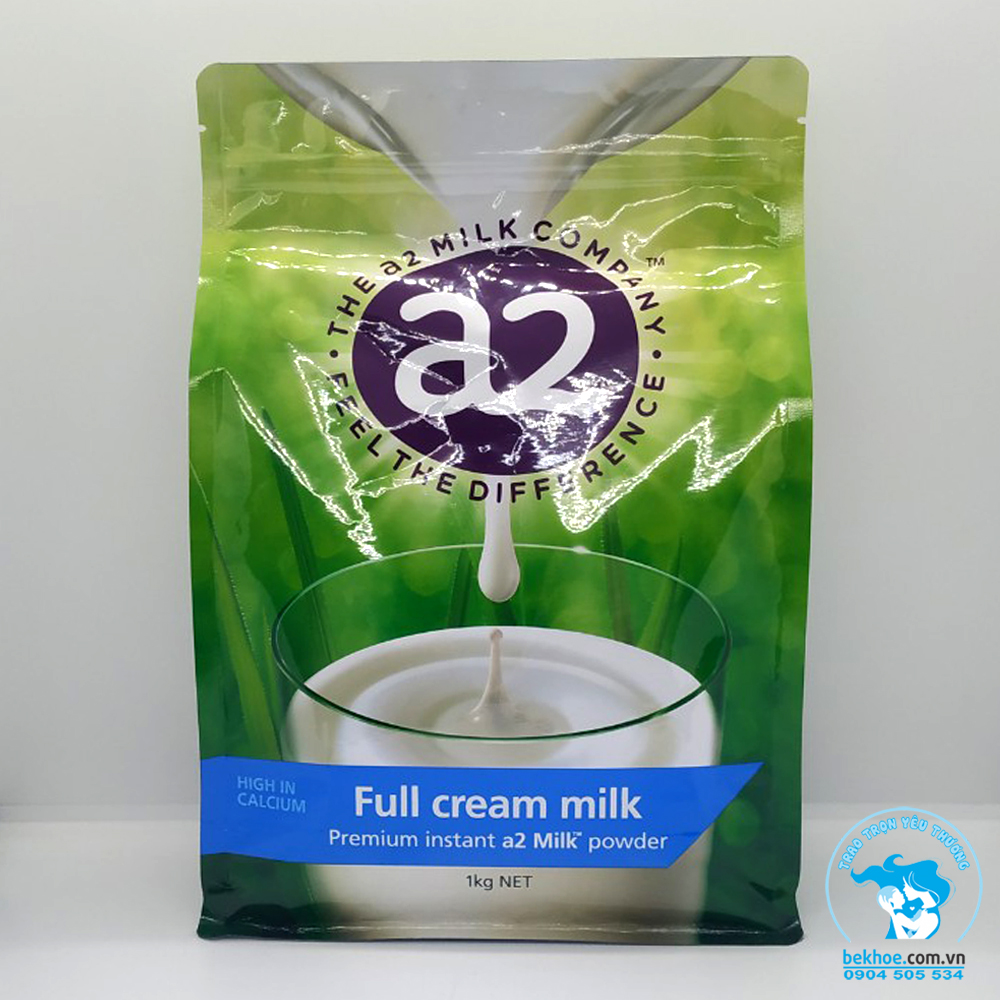 Sữa a2 full cream 1kg: úc
