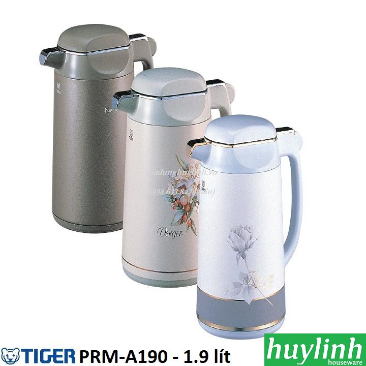Bình thủy chứa ruột thủy tinh tiger prm-a190 - 1.9 lít