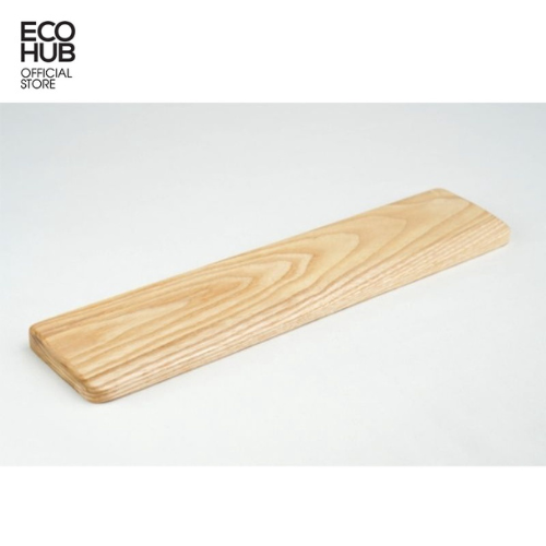 Kê lót tay bàn phím ECOHUB bằng gỗ tự nhiên chống trượt, chống mỏi cơ tay 40*5cm