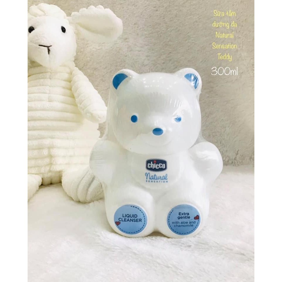 SỮA TẮM DƯỠNG DA CHICCO TEDDY 0M+