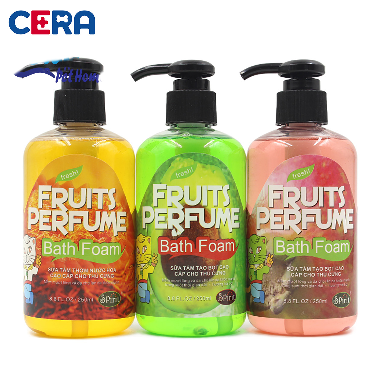 Sữa Tắm Thơm, Tạo Bọt, Làm Sạch Cao Cấp - Fruits Perfume - 250 Ml