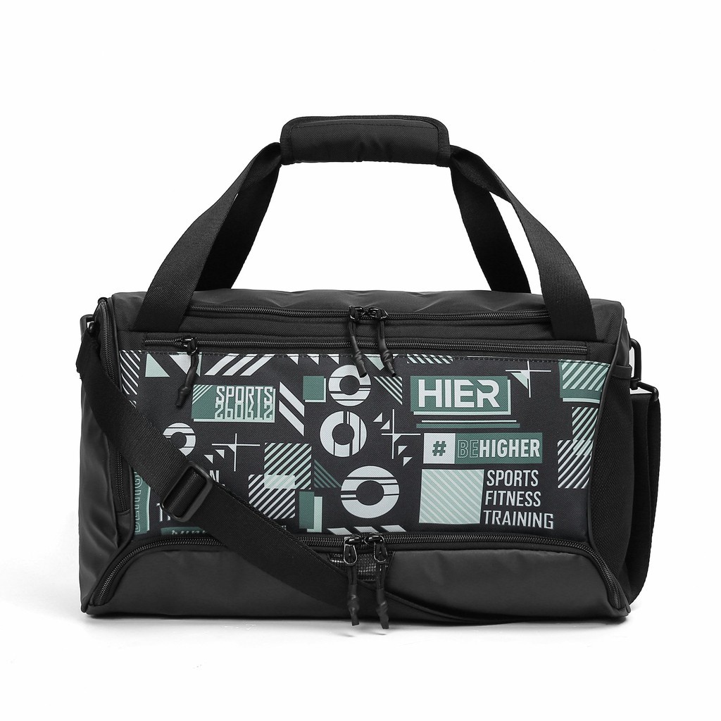 Túi xách du lịch thể thao gym hier graphic training duffel bag có ngăn để giày riêng chống nước tốt