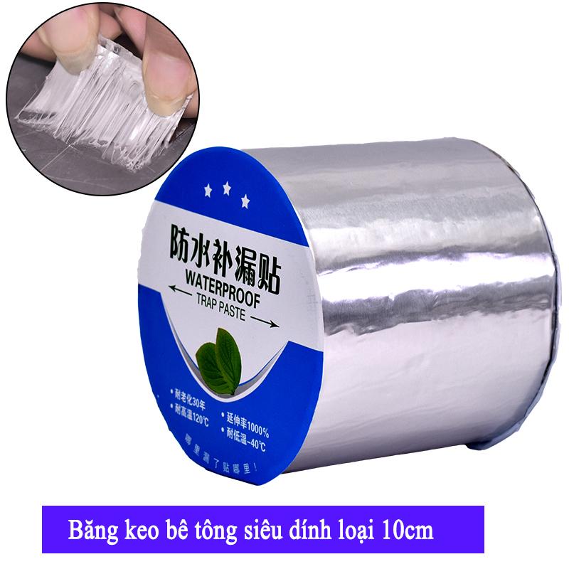 Set 2  Băng Keo Siêu Dính Đa Năng, Keo dán chống thấm đa năng cho tường, trần nhà, mái tôn, ống nước, bể nước, xô chậu, phao bơi, bể bơi, đồ bơm hơi