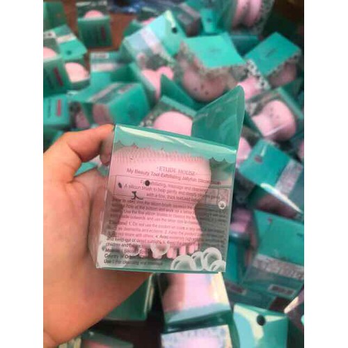 Cọ rửa mặt Bạch Tuộc Etude có hộp