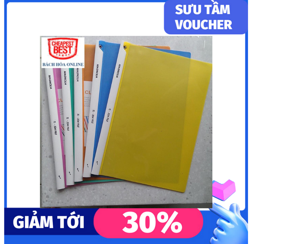 Bìa hồ sơ rút xoay chiều Magnolia TL-324