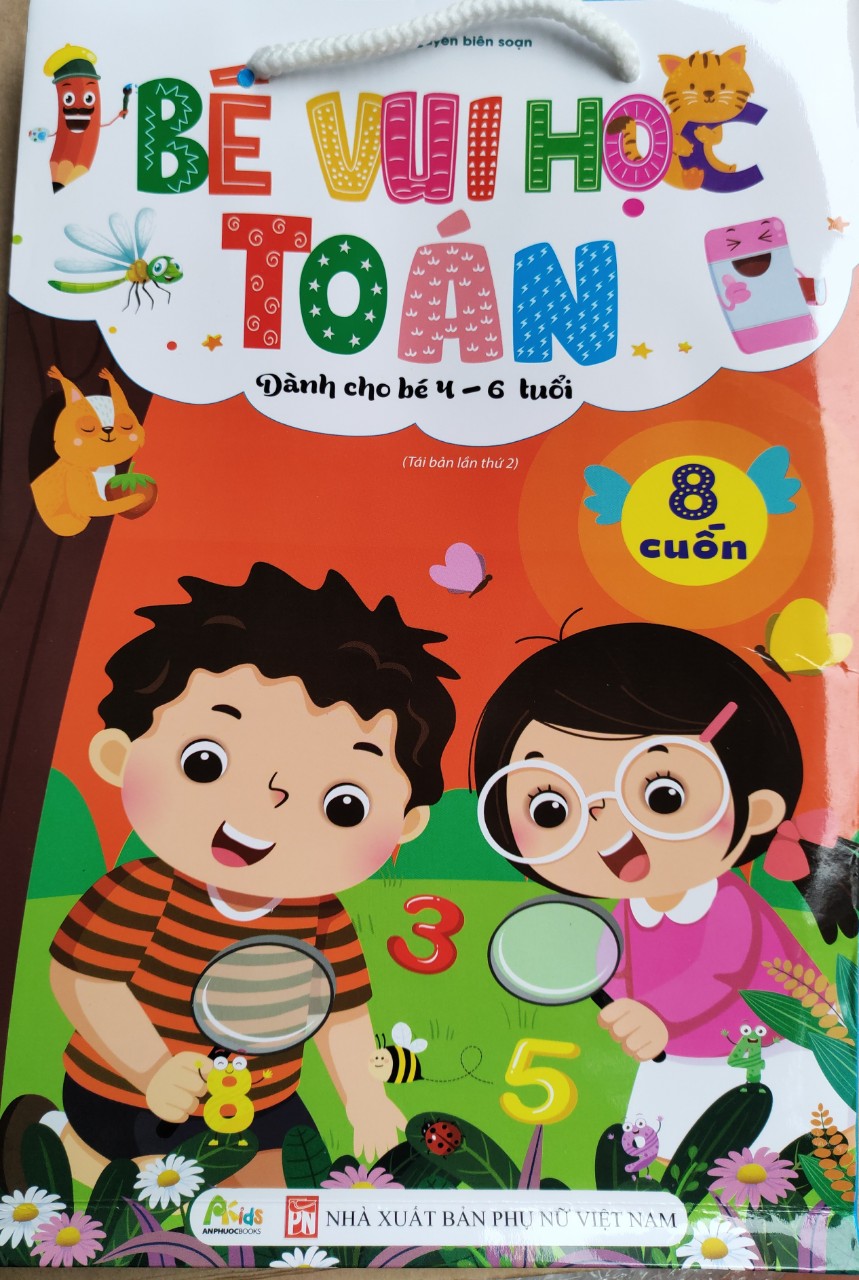 Sách - bé vui học toán tái bản 2021