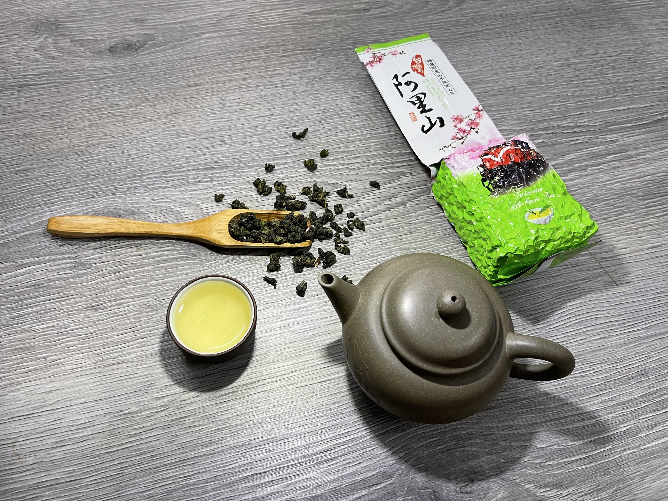 Trà ôlong AliShan Đài Loan
