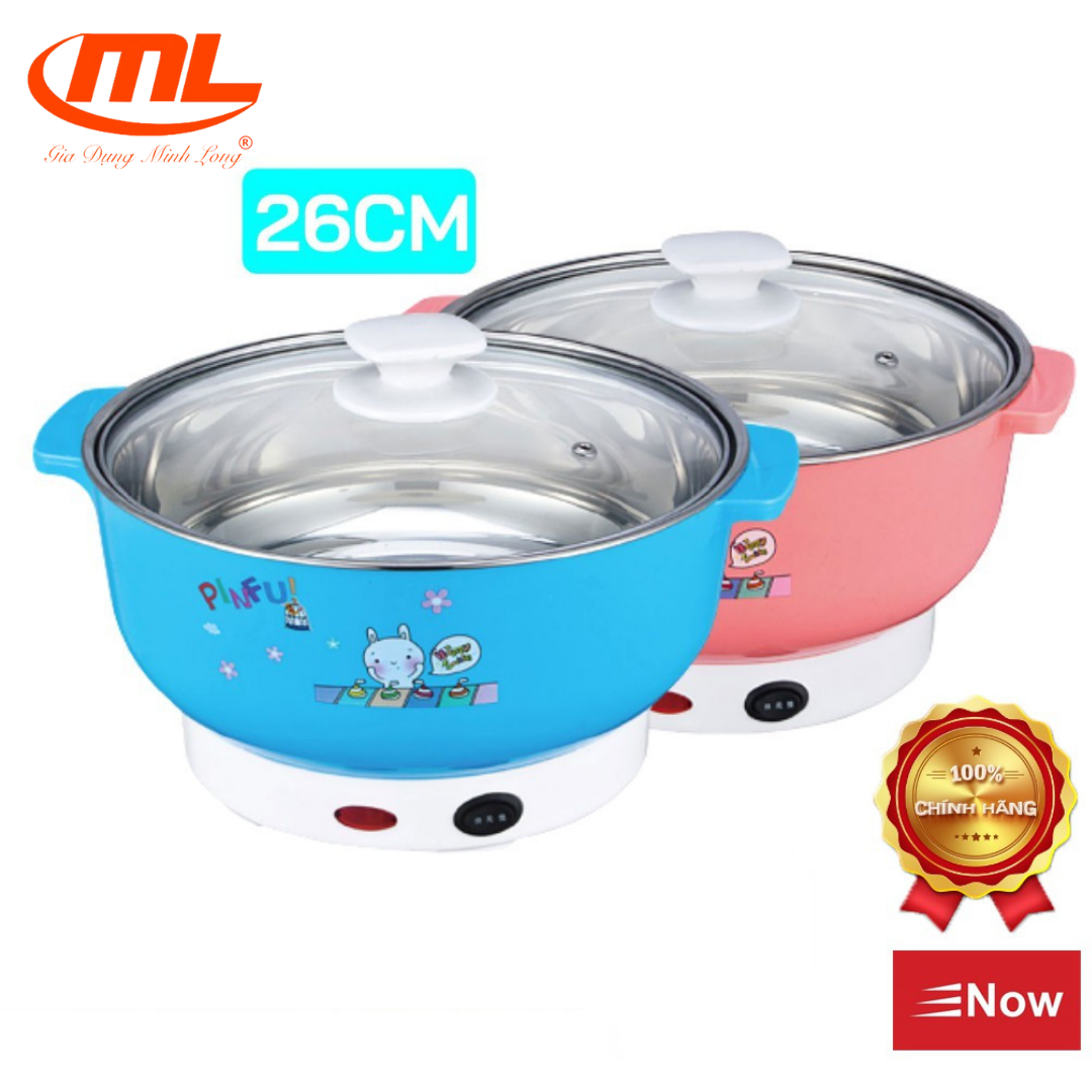 Nồi lẩu mini điện 26cm đa năng cao cấp
