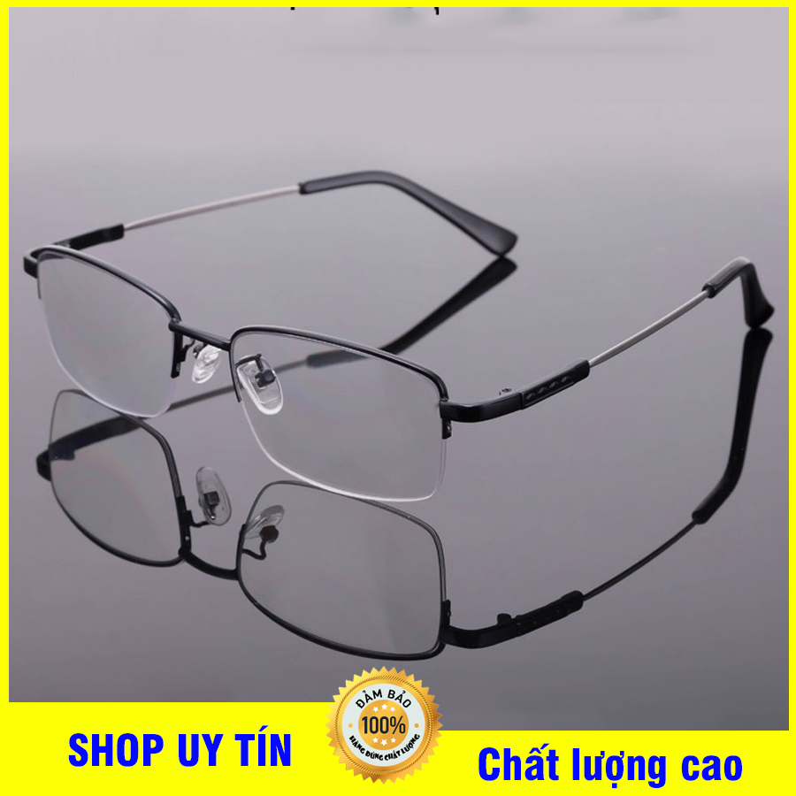 GỌNG KÍNH CẬN TITAN Hàng loại I chất lượng cao Nhật bản siêu bền có thể thay mắt theo nhu cầu sở thích