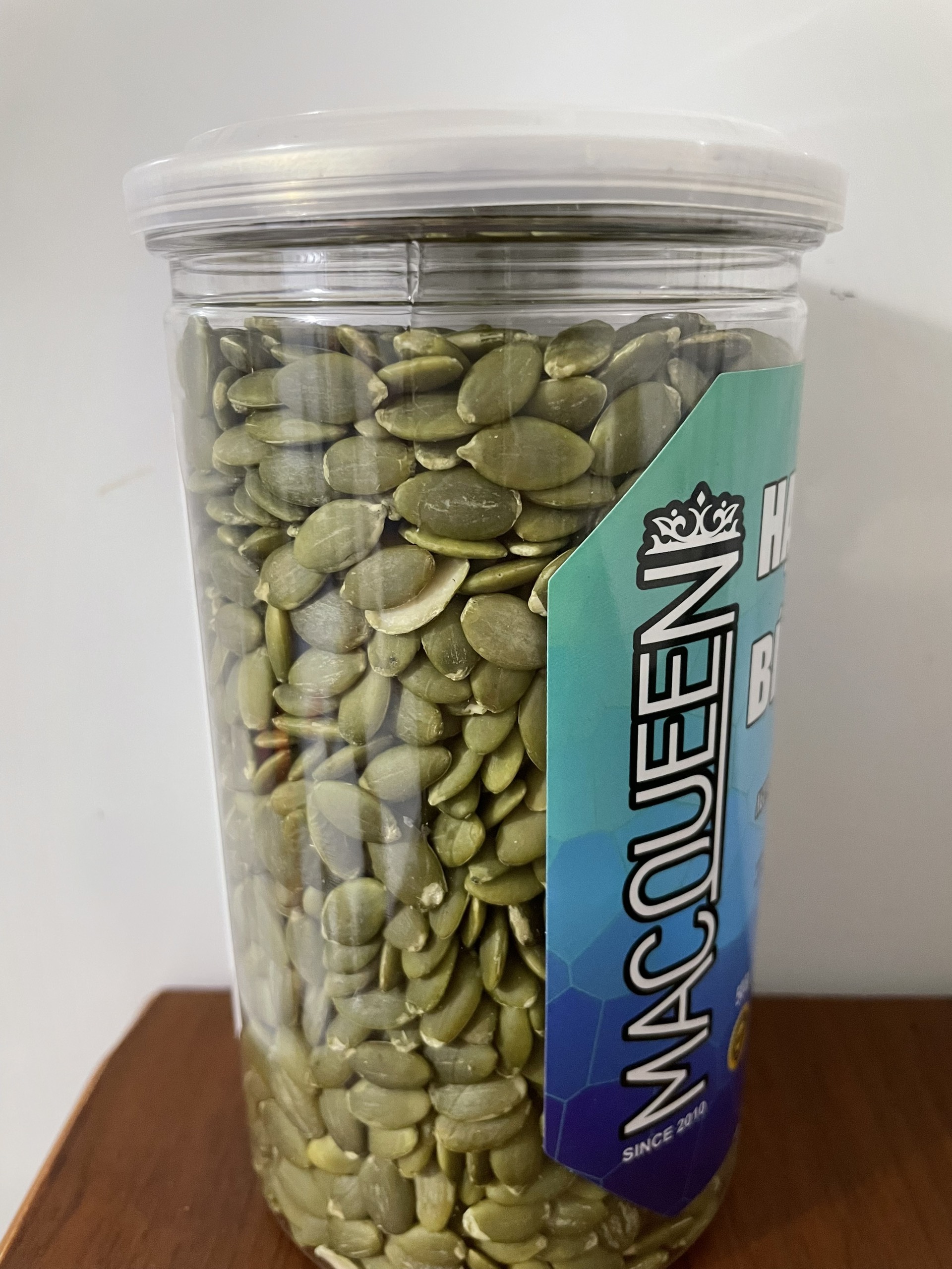 Hạt bí xanh nut garden nhập khẩu - 500gr - hạt bí xanh đã tách vỏ, rang nguyên vị, ăn vặt giúp giảm cân hiệu quả