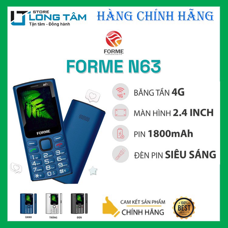 ĐIỆN THOẠI FORME N63_ HÀNG CHÍNH HÃNG
