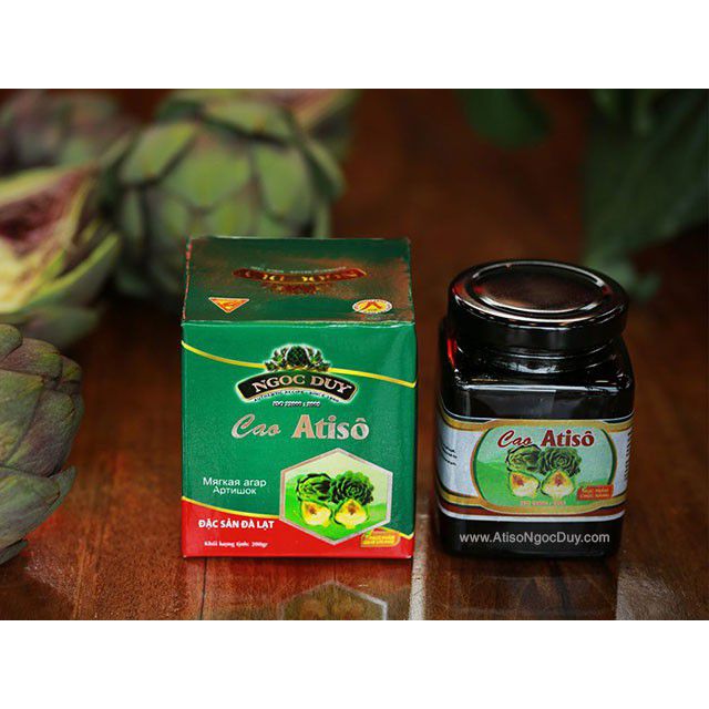 1 hộp cao mềm atiso Ngọc Duy Đà Lạt loại đặc biệt