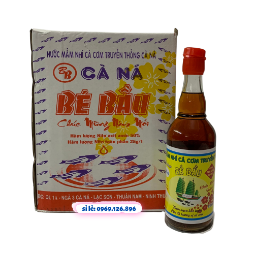 Nước mắm thượng hạng Cà Ná - Bé bầu