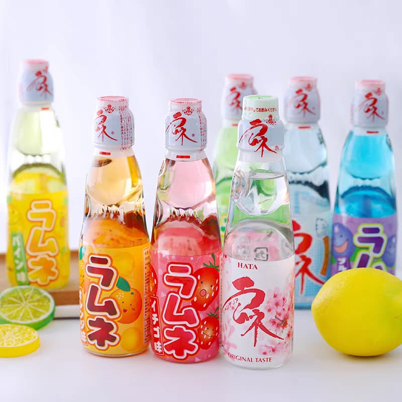 Nước Soda Ramune Hata Chai 200ML Nhật Bản