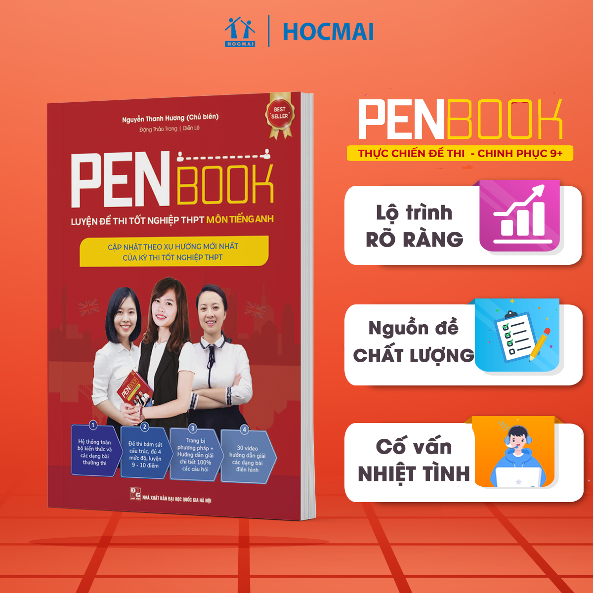 Sách penbook anh – luyện đề thi tốt nghiệp thpt lớp 12 & luyện đề thi đại học mới nhất 2024 môn tiếng anh