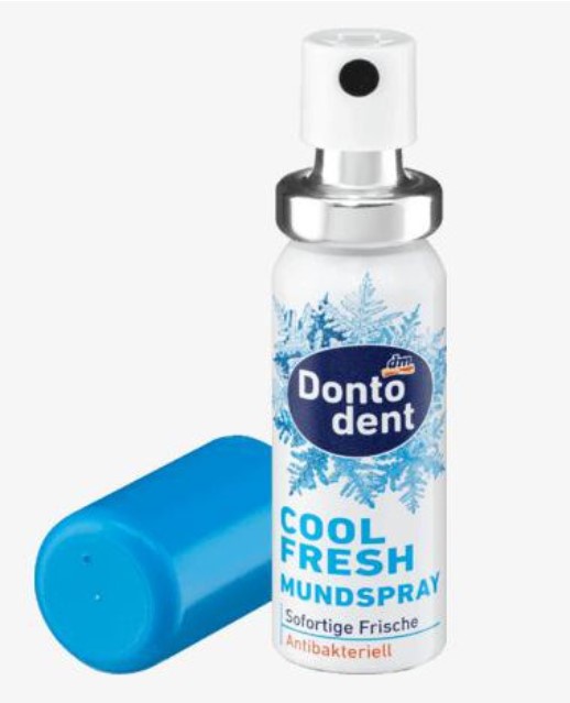 Xịt thơm miệng Dontodent 15ml Đức