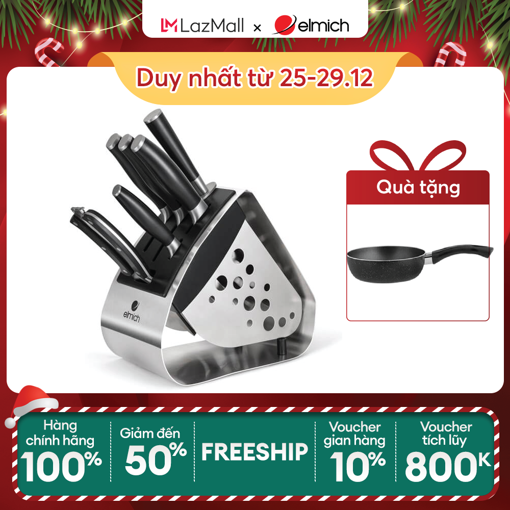 Bộ dao inox elmich 7 món el3800