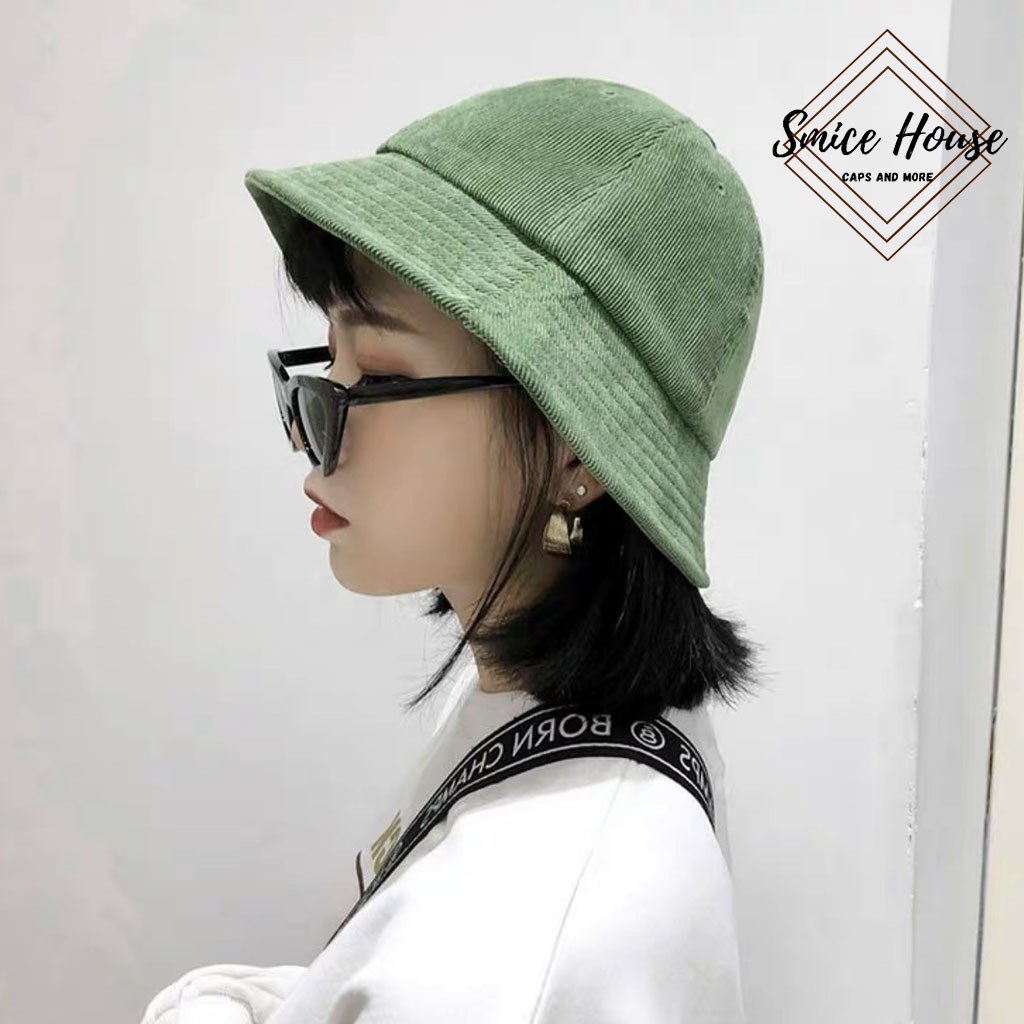 [HCM]NÓN TAI BÈO BUCKET NHUNG MARUKO VÀNH NHỎ CHỐNG NẮNG ULZZANG