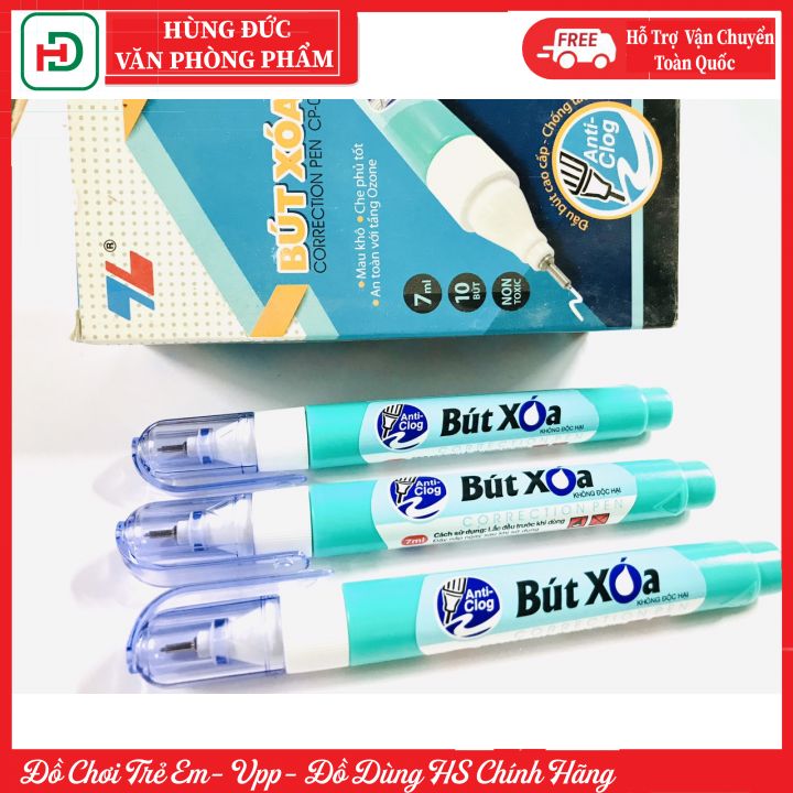 Bút xóa thiên long cp05 dung tích mực 7ml, cán nhựa