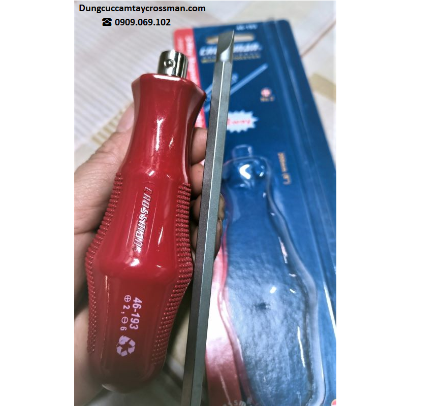 Vít dẹp, bake trở đầu dài cán đỏ crossman 46-191 & 46-192 & 46-193