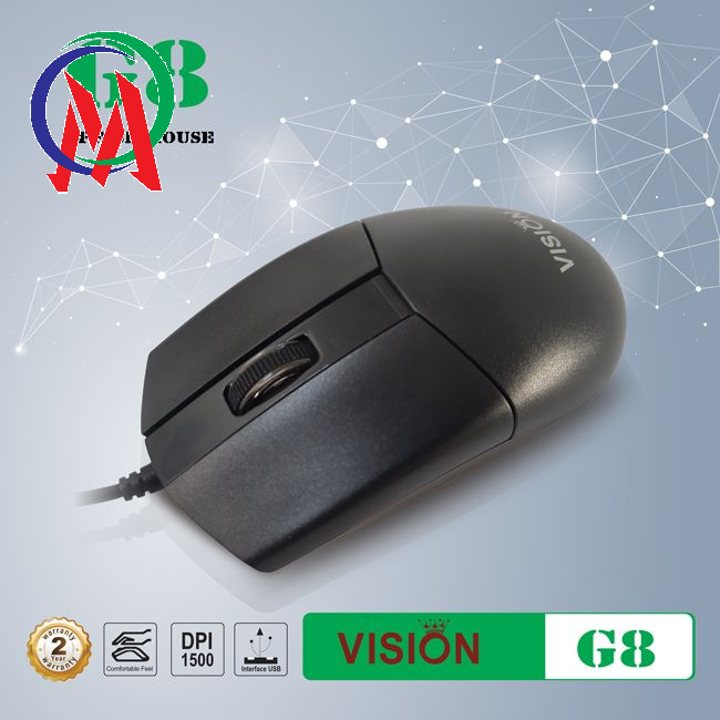 Chuột có dây vision g8 – hàng chính hãng