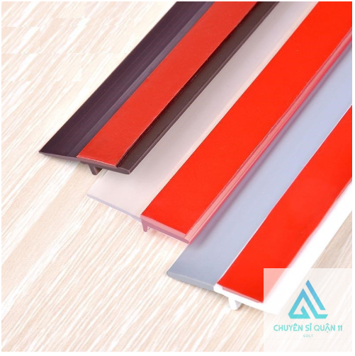 Thanh dán chặn khe hở cửa, ngăn gió lùa 100cm bằng nhựa PVC bền bỉ, Ron dán cửa 1m ngăn côn trùng