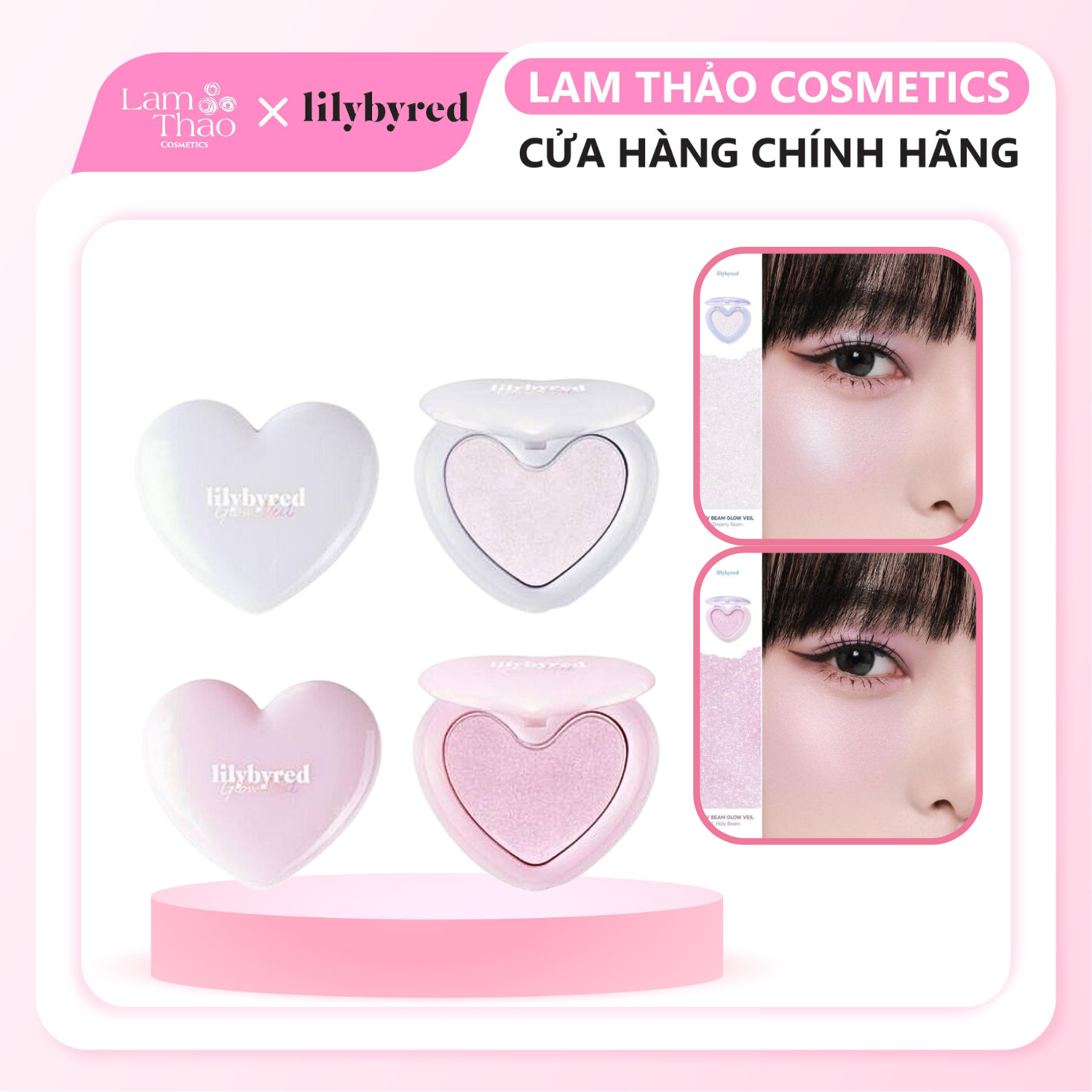 Phấn Bắt Sáng Lilybyred Luv Beam Glow Veil