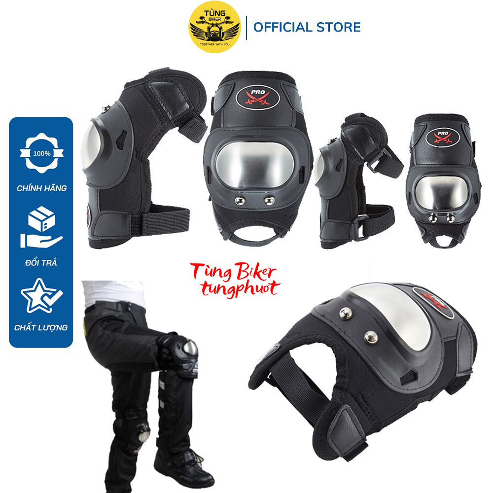 Giáp chân tay inox prox - probiker