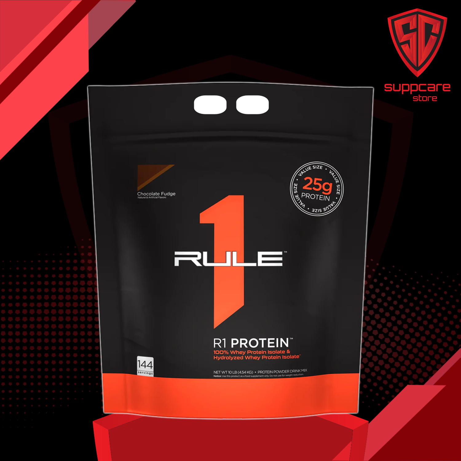 Whey protein | whey rule 1 protein 10lbs - hỗ trợ tăng cơ - chính hãng tại suppcare store
