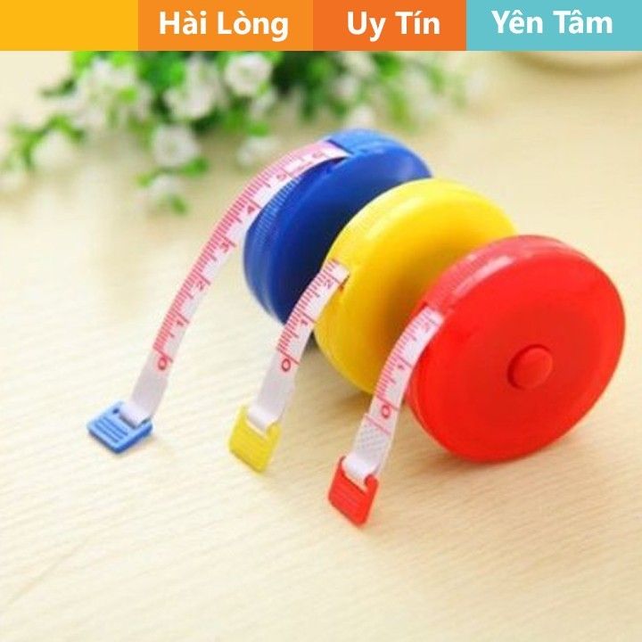 Thước dây cuộn 150 cm giao màu ngẫu nhiên