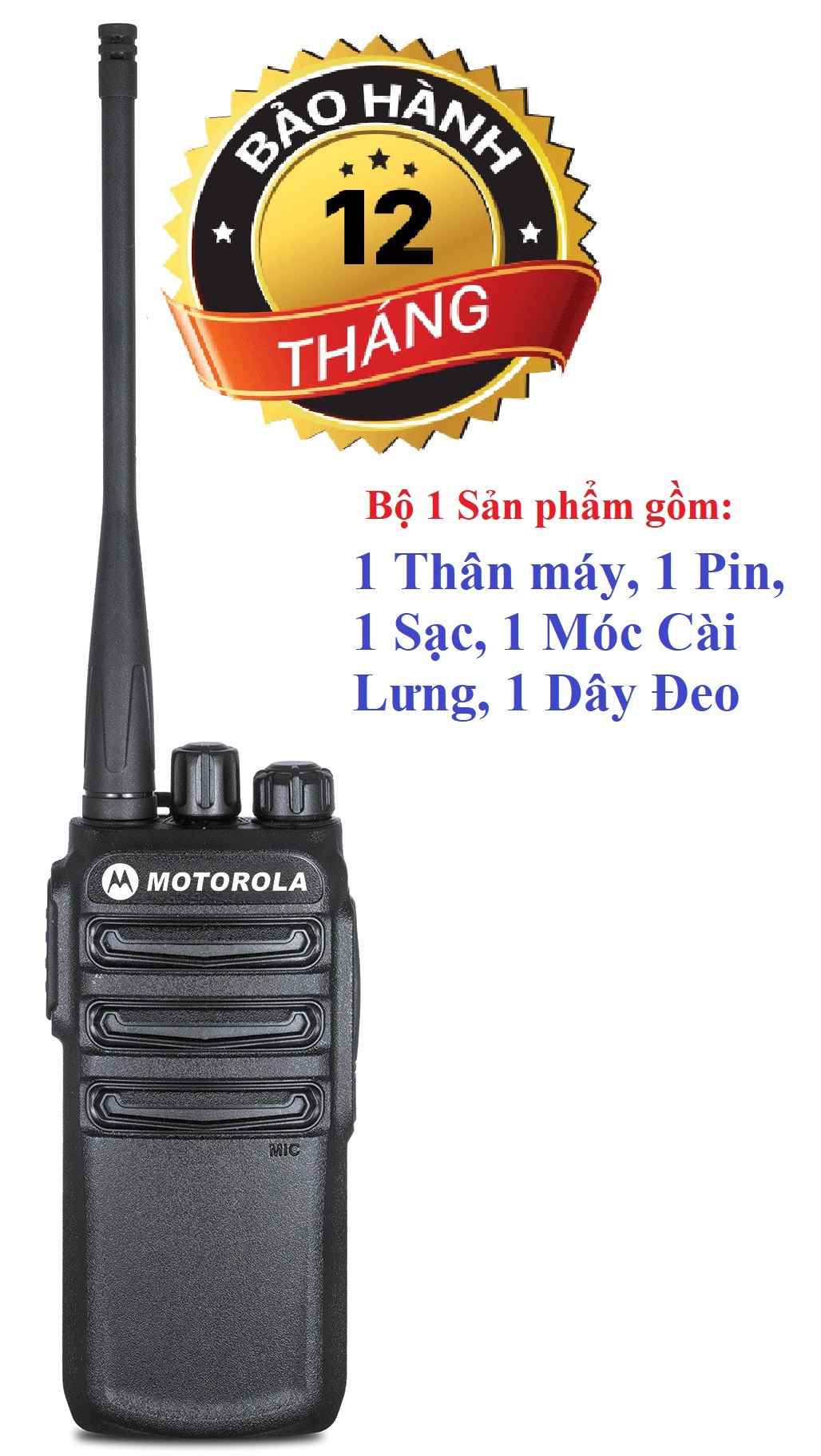 Bộ 1 bộ đàm motorola cp838/cp-838
