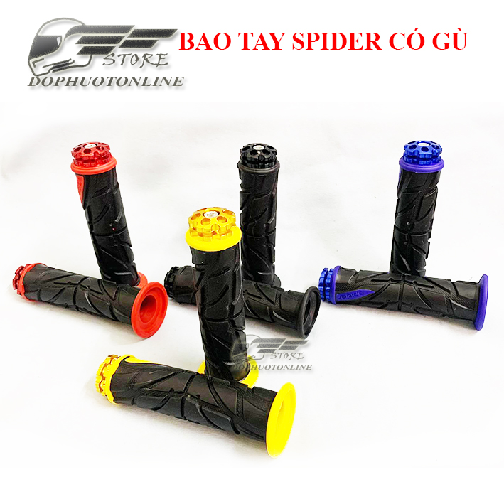 Bao tay spider có gù - loại dày đủ màu