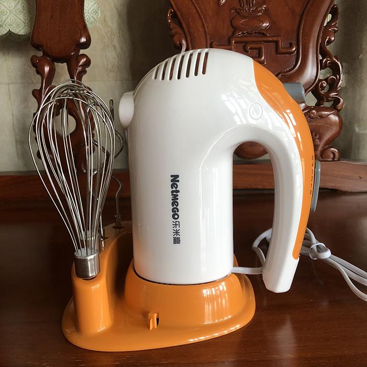 Máy đánh trứng cầm tay Netmego N38D 300W, máy đánh trứng công suất lớn,Máy Đánh Trứng Cầm Tay Min,Máy Đánh Trứng N38D 300W Gọn Nhẹ- Đa Chức Năng: Nhào Bột- Đánh Kem